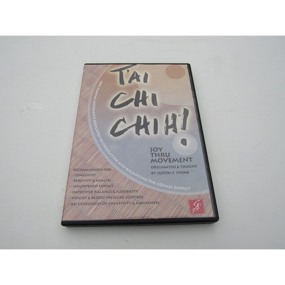 Tai‎ Chi Chih! DVD 2005 Joy Thru Movement Justin F. Stone 120 Mins